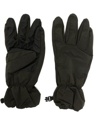 Stone Island gants à logo imprimé - Vert