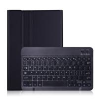 A860 voor Samsung Galaxy tab S6 10 5 inch T860/T865 afneembare Bluetooth-toetsenbord case met pennenhouder elastische riem (zwart)