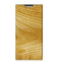 Samsung Galaxy S22 Ultra Book | Wallet Case | Licht Hout