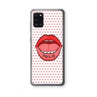 Yolo Denise: Samsung Galaxy A31 Transparant Hoesje