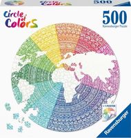 Ravensburger Round Puzzle Circle Of Colors Mandala