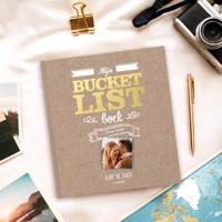 Mijn Bucketlist boek met naam en foto (Hardcover)