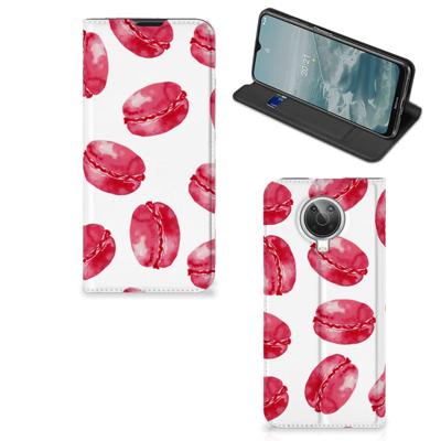 Nokia G10 | G20 | Flip Style Cover | Pink Macarons