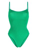 Hunza G maillot de bain Pamela à effet froissé - Vert