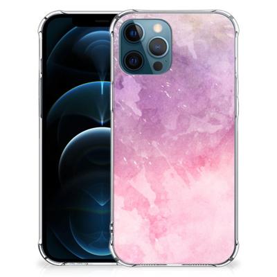 Back Cover iPhone 12 | 12 Pro Pink Purple Paint Back Cover iPhone 12 | 12 Pro Pink Purple Paint