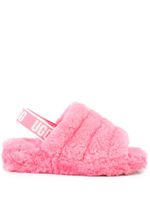 UGG sandales Fluff Yeah à bride arrière - Rose