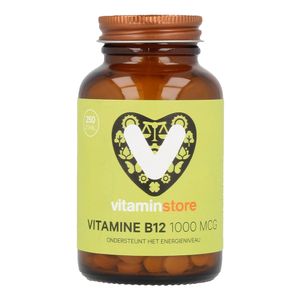 Vitamine B12 1000 mcg methylcobalamine zuigtabletten