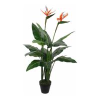 Bellatio flowers Strelitzia/paradijsvogel kunstplant - 110 cm