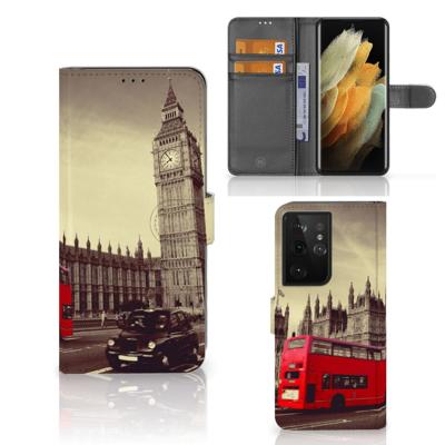 Samsung Galaxy S21 Ultra | Flip Cover | Londen