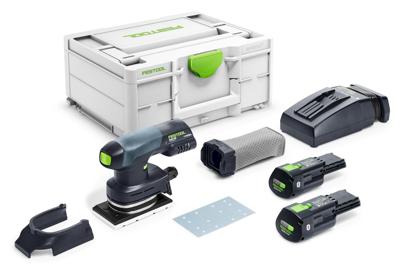 Festool Festool RTSC 400 3,0 I-Plus Accu Vlakschuurmachine 18V 3.0Ah in Systainer - 577686