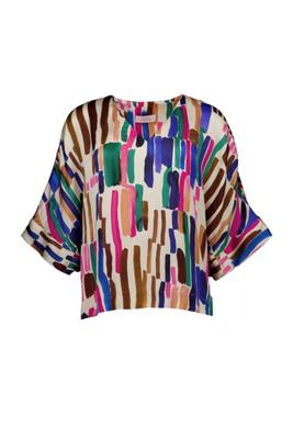 Madison spot top - multi color - 13807