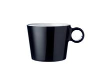 Rosti mepal Cappuccinomok Flow Drinkbeker zwart 375 ml Rosti mepal Cappuccinomok Flow Drinkbeker zwart 375 ml