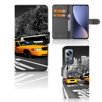 Xiaomi 12 | 12X Flip Cover New York Taxi - thumbnail