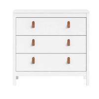 Leen Bakker - Ladekast Madeira - 80x82x38 Cm - Spaanplaat - Wit