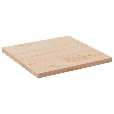 Tafelblad vierkant 60x60x2,5 cm massief grenenhout