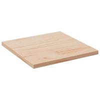 Tafelblad vierkant 60x60x2,5 cm massief grenenhout