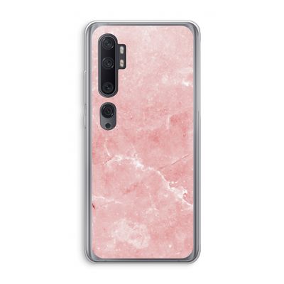 Roze marmer: Xiaomi Mi Note 10 Transparant Hoesje