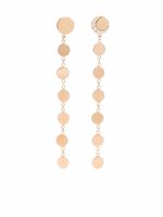 Pasquale Bruni boucles d'oreilles pendantes Luce en or rose 18ct ornées de diamants