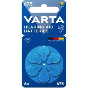 Varta 675 Wegwerpbatterij PR44 Zink-lucht