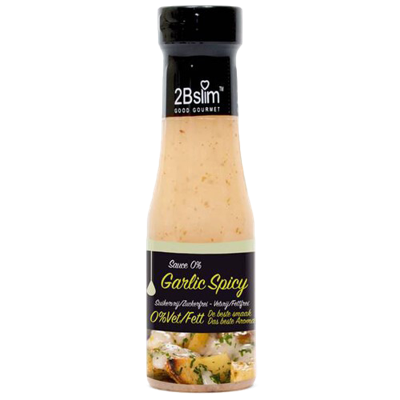 Spicy Knoflook | 2bslim Sauzen | 250ml