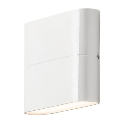 KonstSmide Vlakke up en downlighterChieri 11cm wit - 7972-250