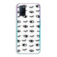 Eye pattern #2: Oppo A72 Transparant Hoesje