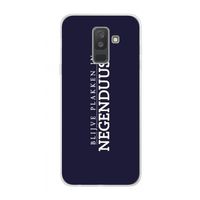 Blijve plakken in Negenduust: Samsung Galaxy A6 Plus (2018) Transparant Hoesje Blijve plakken in Negenduust: Samsung Galaxy A6 Plus (2018) Transparant Hoesje