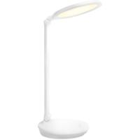 LED Bureaulamp 8W - Dimbaar & Kleur Aanpasbaar - USB Oplaadbaar - Mat Wit