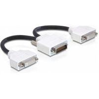 Delock 65281 Adapter DMS-59 male > 2 x DVI 24+5 female 20cm