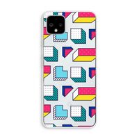 8-bit N°7: Pixel 4 XL Transparant Hoesje