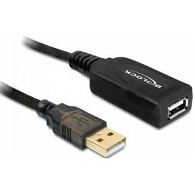 Delock 82689 Kabel USB 2.0 Verlengstuk, actief 15 m