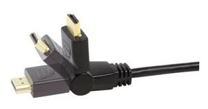 HQ 0.75m HDMI 1.3 M/M HDMI kabel 0,75 m HDMI Type A (Standaard) Zwart