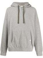 Facetasm sweat à capuche à logo imprimé - Gris