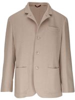 Brunello Cucinelli blazer en cachemire - Tons neutres Brunello Cucinelli blazer en cachemire - Tons neutres