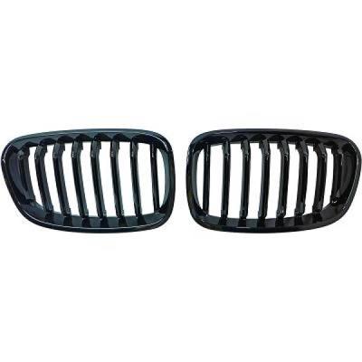 Nieren Hoogglans Zwart BMW F20/F21'Performance' 2011-2015 1281340
