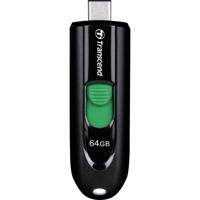 Transcend JetFlash 790C USB-stick 64 GB Zwart TS64GJF790C USB-C 3.2 Gen 1 - thumbnail