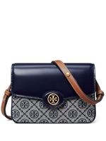 Tory Burch sac porté épaule Robinson à motif monogrammé - Bleu