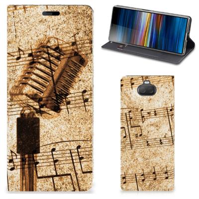 Sony Xperia 10 Stand Case Bladmuziek Sony Xperia 10 Stand Case Bladmuziek