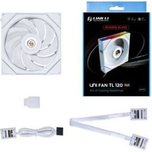 Lian Li UNI FAN TL Series Reverse Blade 120mm White