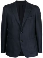 Tagliatore blazer à simple boutonnage - Bleu