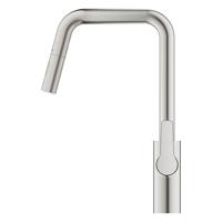 Grohe Start Keukenmengkraan - hoge uitloop - infrarood - RVS 101243DC00 Grohe Start Keukenmengkraan - hoge uitloop - infrarood - RVS 101243DC00