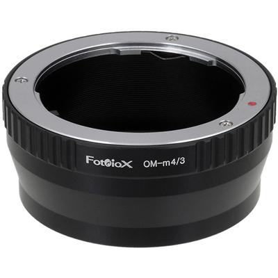 Fotodiox Lens Mount Adapter - Olympus Zuiko (OM) 35mm SLR Lens to Micro Four Thirds (MFT, M4/3) Mount Mirrorless Camera Body