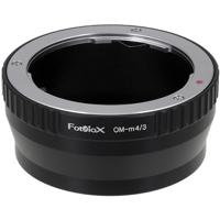 Fotodiox Lens Mount Adapter - Olympus Zuiko (OM) 35mm SLR Lens to Micro Four Thirds (MFT, M4/3) Mount Mirrorless Camera Body