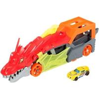 Hot Wheels - Dragon Transporter - Speelset