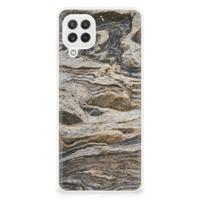 Samsung Galaxy A22 4G | M22 | TPU | Siliconen hoesje | Steen Samsung Galaxy A22 4G | M22 | TPU | Siliconen hoesje | Steen