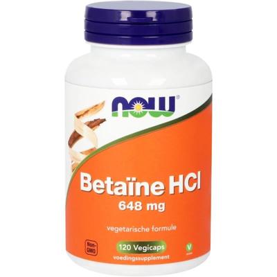 Betaine HCL 648mg 120 Vegetarische capsules Betaine HCL 648mg 120 Vegetarische capsules