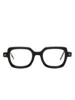 Kuboraum P4 square-frame glasses - Noir