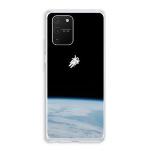 Alone in Space: Samsung Galaxy S10 Lite Transparant Hoesje