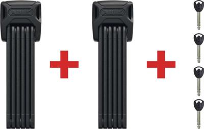 Abus vouwslot bordo big 6000/90 zwart - 120 cm - fietsbeveiliging