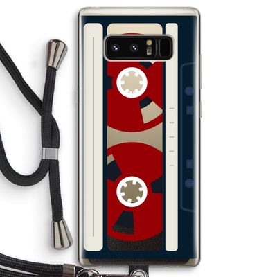 Here's your tape: Samsung Galaxy Note 8 Transparant Hoesje met koord